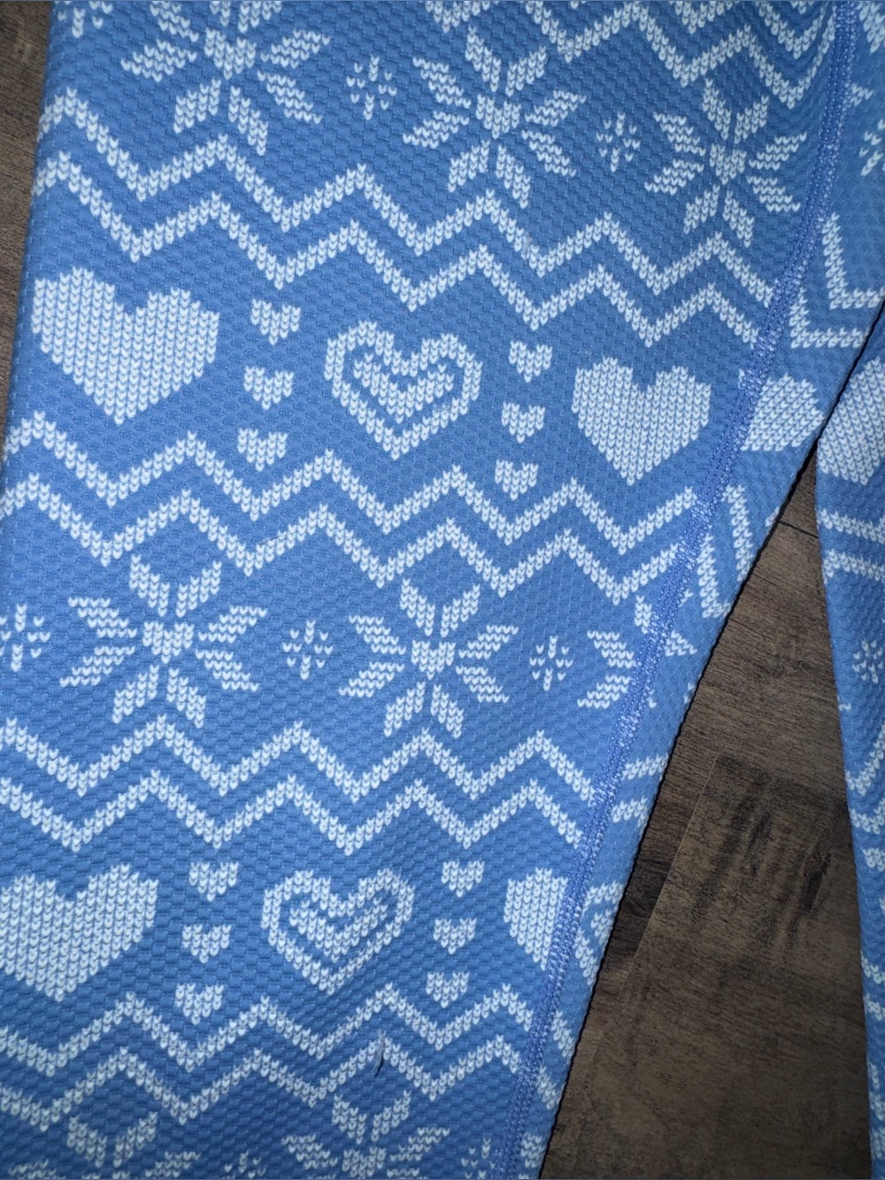 Beach Riot Sport Fair Isle Snowflake Leggings S - Picture 2 of 10